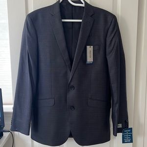 Kenneth Cole Techni-Cole Gunmetal Suit 40L W33 x 32L